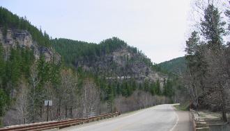 Spearfish Canyon near Iron Creek